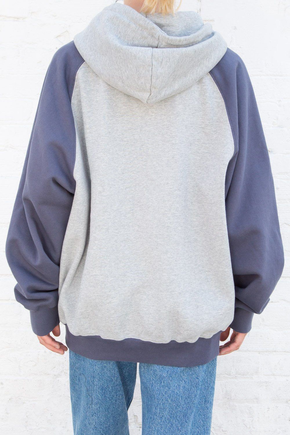 Christy Color Block Hoodie sold by Brandy Melville product image thumbnail 3