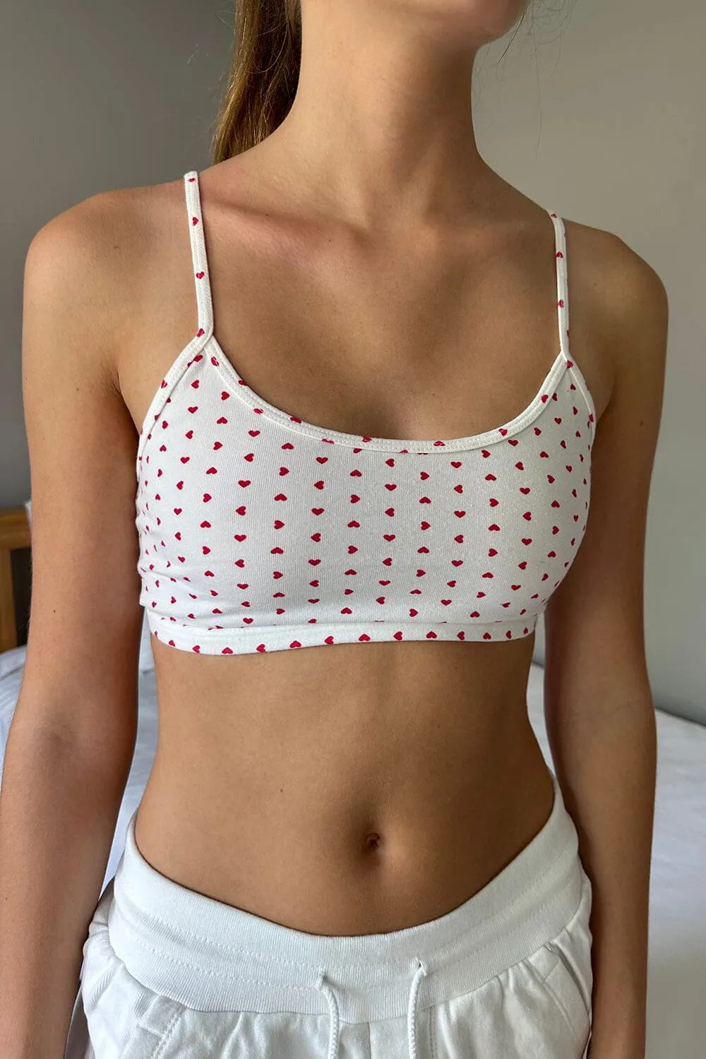 Laney Hearts Bra Top sold by Brandy Melville product image thumbnail 3