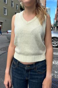 Marlena Wool Sweater Vest sold by Brandy Melville
