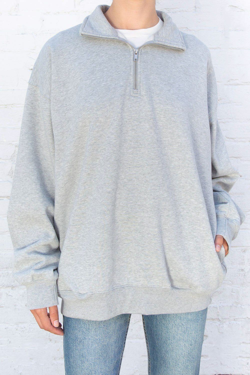 Missy Oversized Sweatshirt sold by Brandy Melville product image thumbnail 5