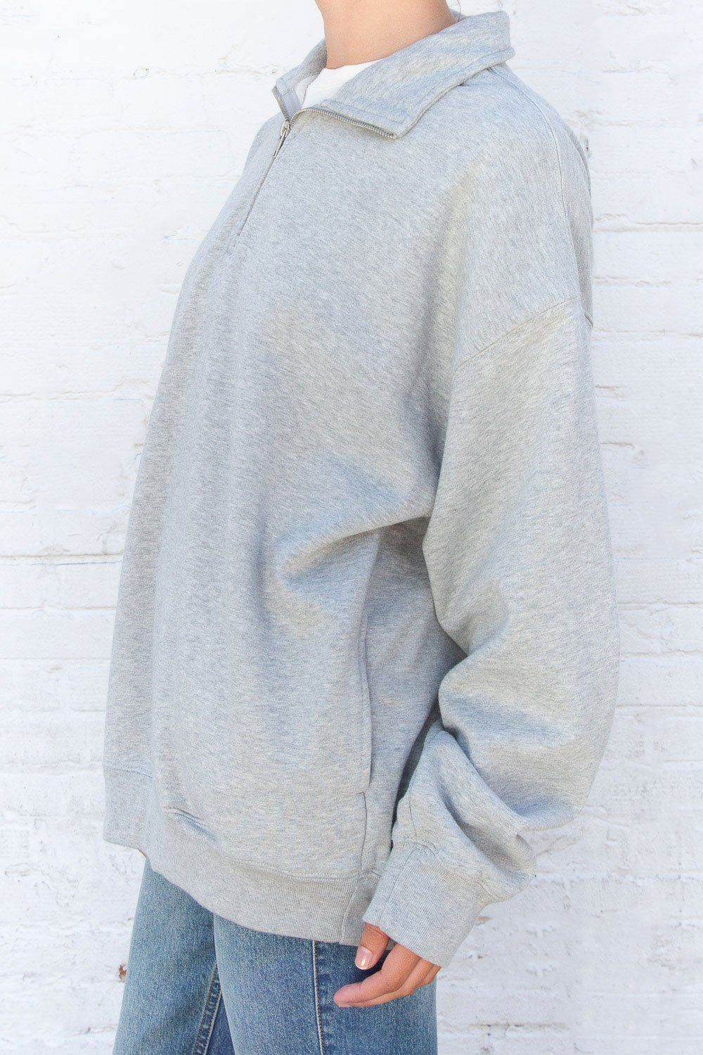 Missy Oversized Sweatshirt sold by Brandy Melville product image thumbnail 6