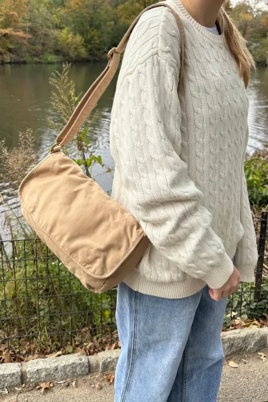 Messenger Bag sold by Brandy Melville