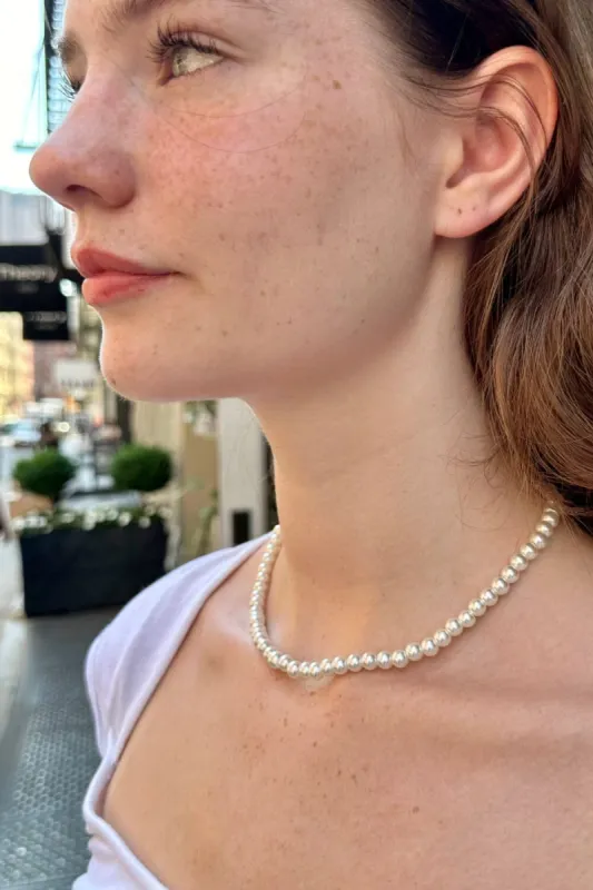 Pearl Necklace sold by Brandy Melville