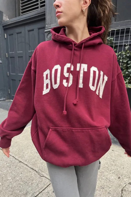 Christy Boston Hoodie made by Brandy Melville