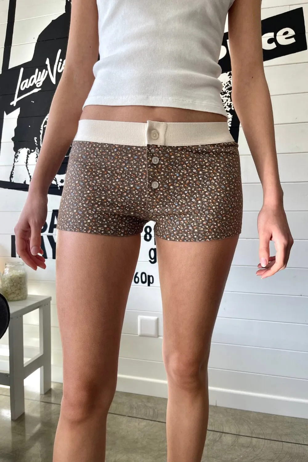 Floral Boyshort Underwear sold by Brandy Melville product image thumbnail 2
