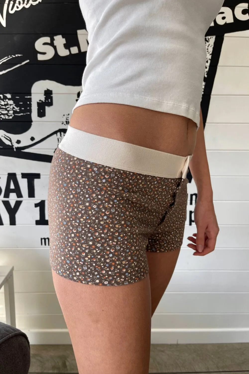 Floral Boyshort Underwear sold by Brandy Melville product image thumbnail 5