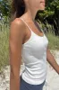 Skylar Scalloped Tank sold by Brandy Melville