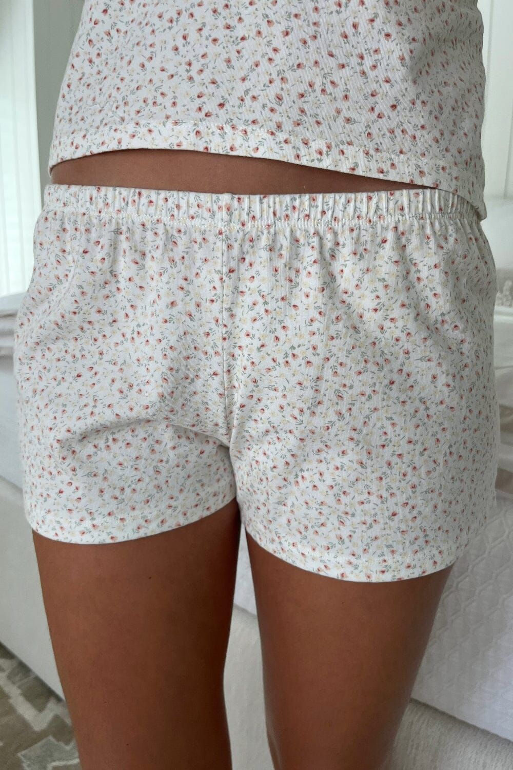 Emery Floral Sweatshorts sold by Brandy Melville product image thumbnail 4
