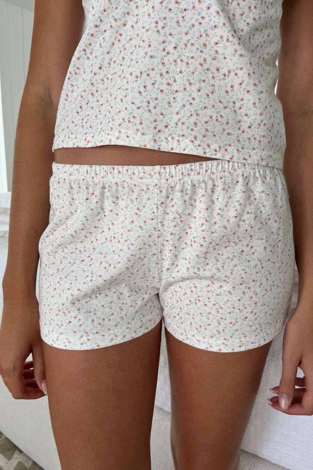 Emery Floral Sweatshorts sold by Brandy Melville product image thumbnail 2