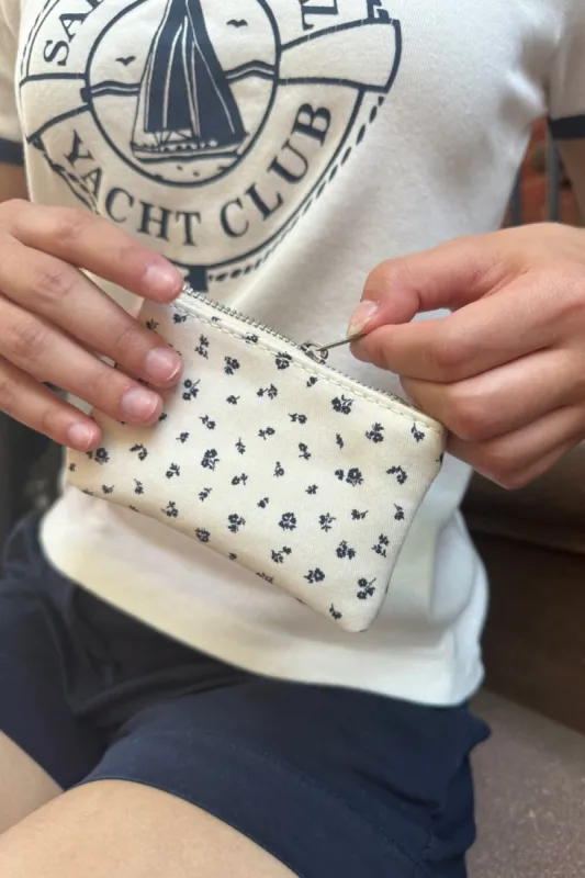 Floral Coin Purse sold by Brandy Melville