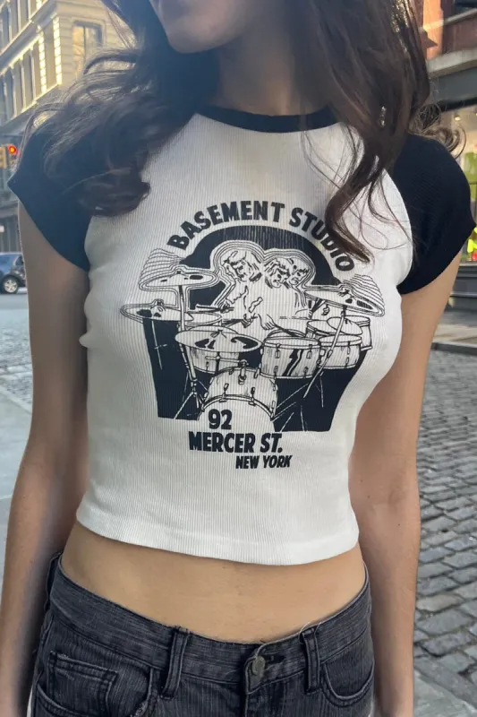 Bella Basement Studios Top sold by Brandy Melville