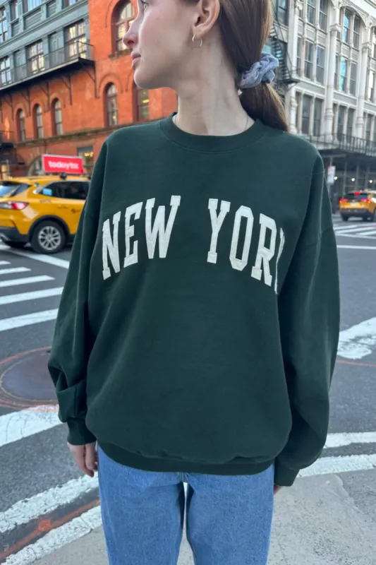 Erica New York Sweatshirt sold by Brandy Melville