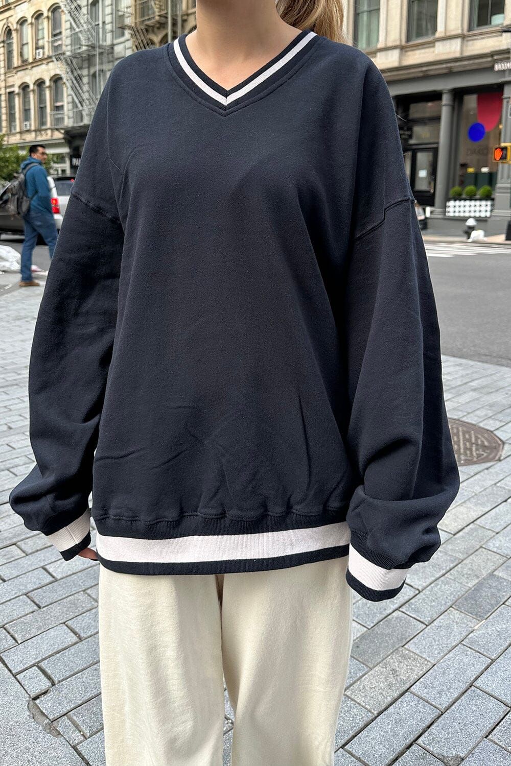 Erica Trimming Sweatshirt sold by Brandy Melville product image thumbnail 2