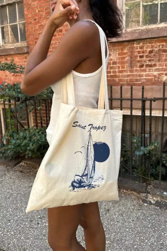 Saint Tropez Tote Bag sold by Brandy Melville