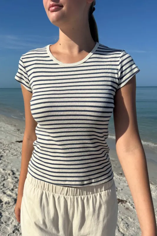Hailie Long Striped Top sold by Brandy Melville