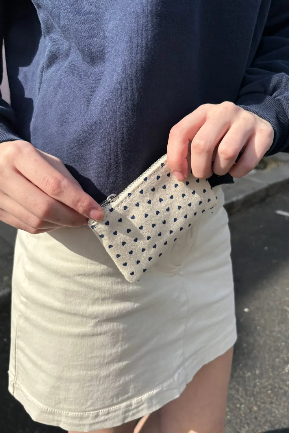 Heart Coin Purse sold by Brandy Melville product image thumbnail 4