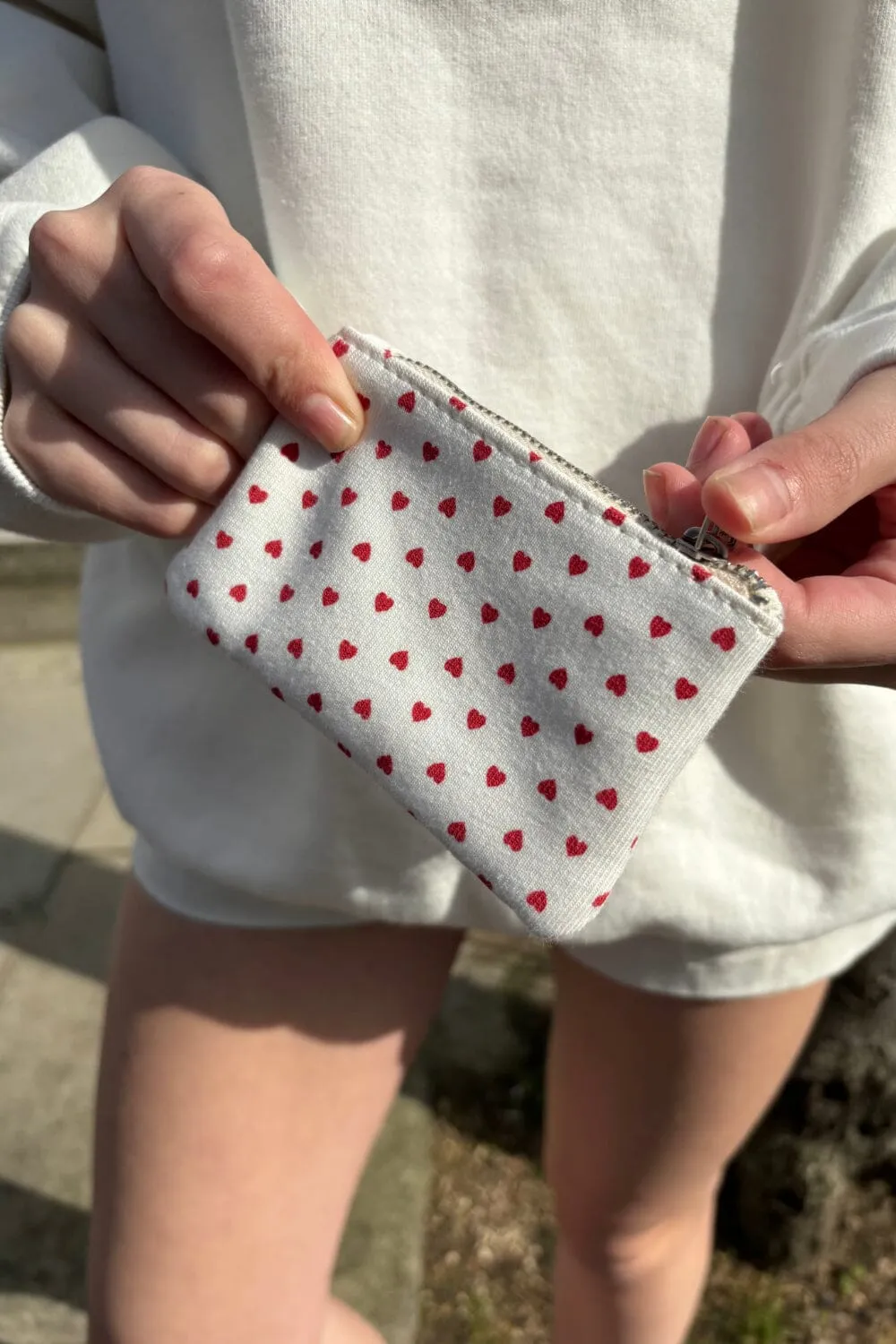 Heart Coin Purse sold by Brandy Melville product image thumbnail 2