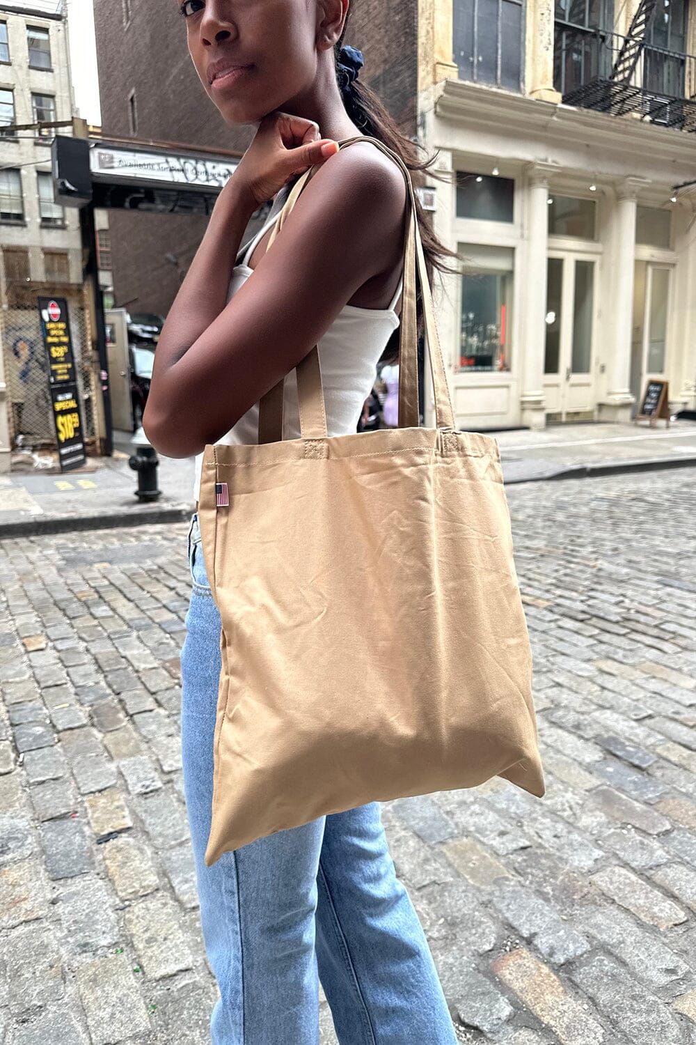Basic Tote Bag sold by Brandy Melville product image thumbnail 3