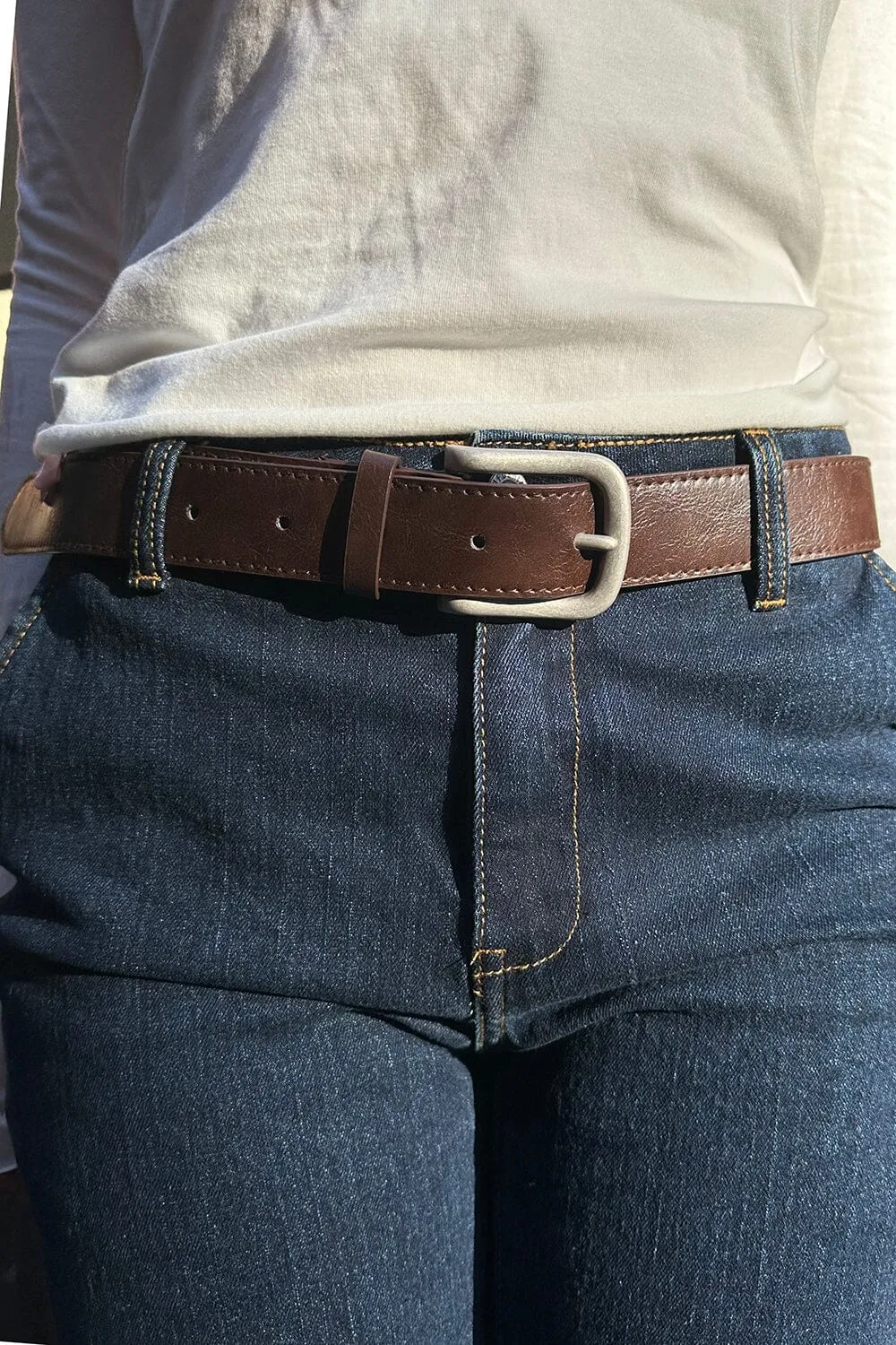 Brown Belt sold by Brandy Melville product image thumbnail 3
