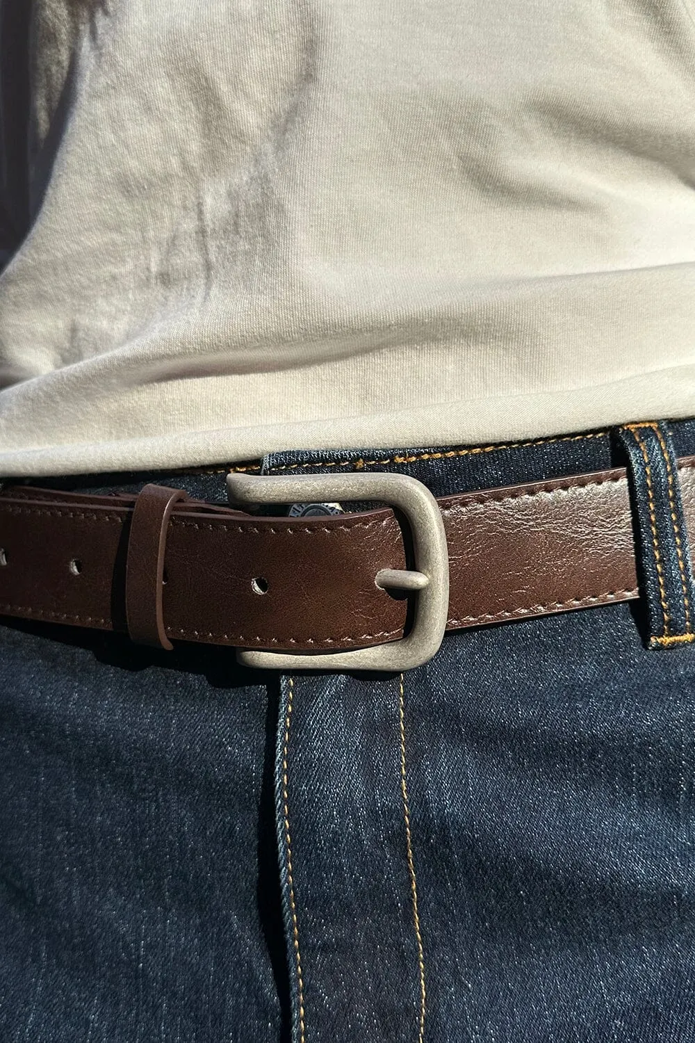Brown Belt sold by Brandy Melville product image thumbnail 2