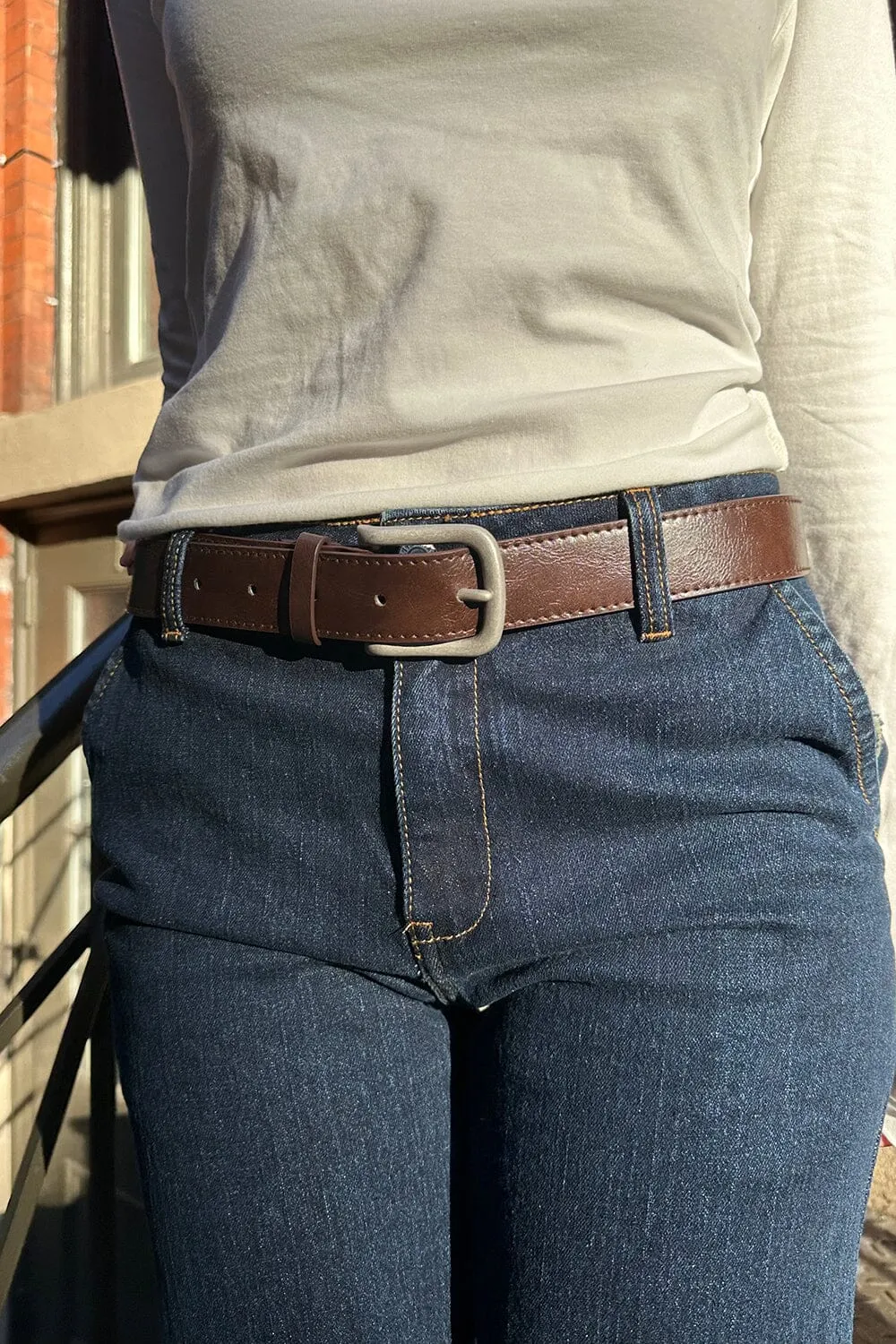 Brown Belt sold by Brandy Melville