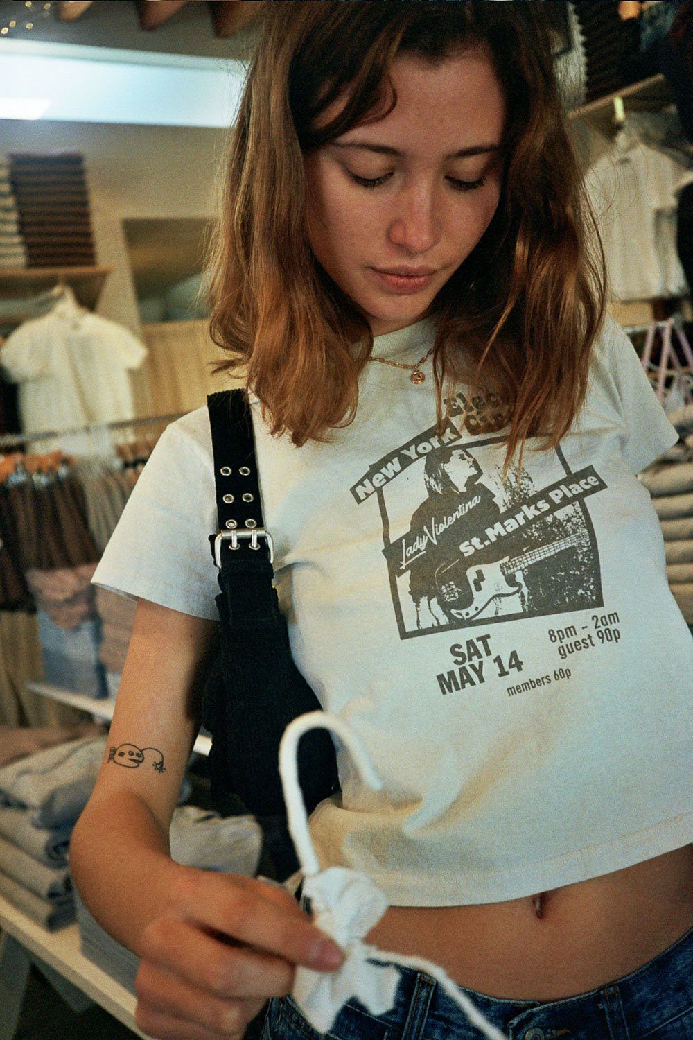 Chloe Electric Circus Top sold by Brandy Melville product image thumbnail 5