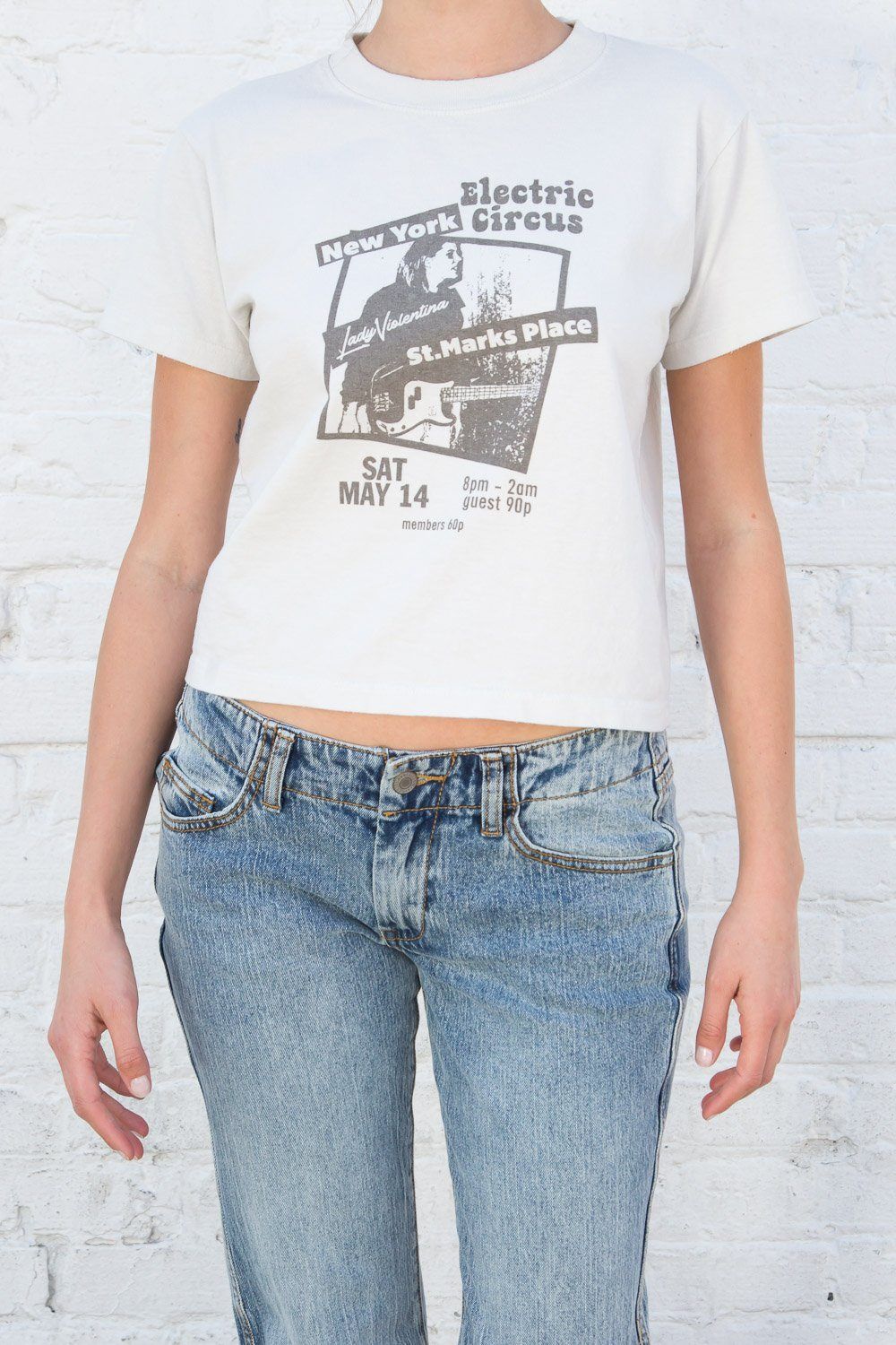 Chloe Electric Circus Top sold by Brandy Melville