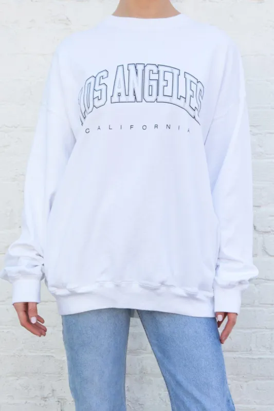 Erica Los Angeles Sweatshirt sold by Brandy Melville