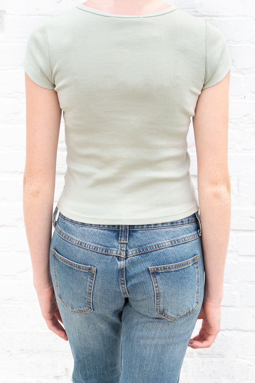 Ashlyn V Notch Top sold by Brandy Melville product image thumbnail 7