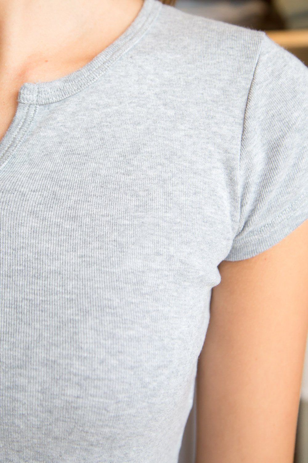 Ashlyn V Notch Top sold by Brandy Melville product image thumbnail 48