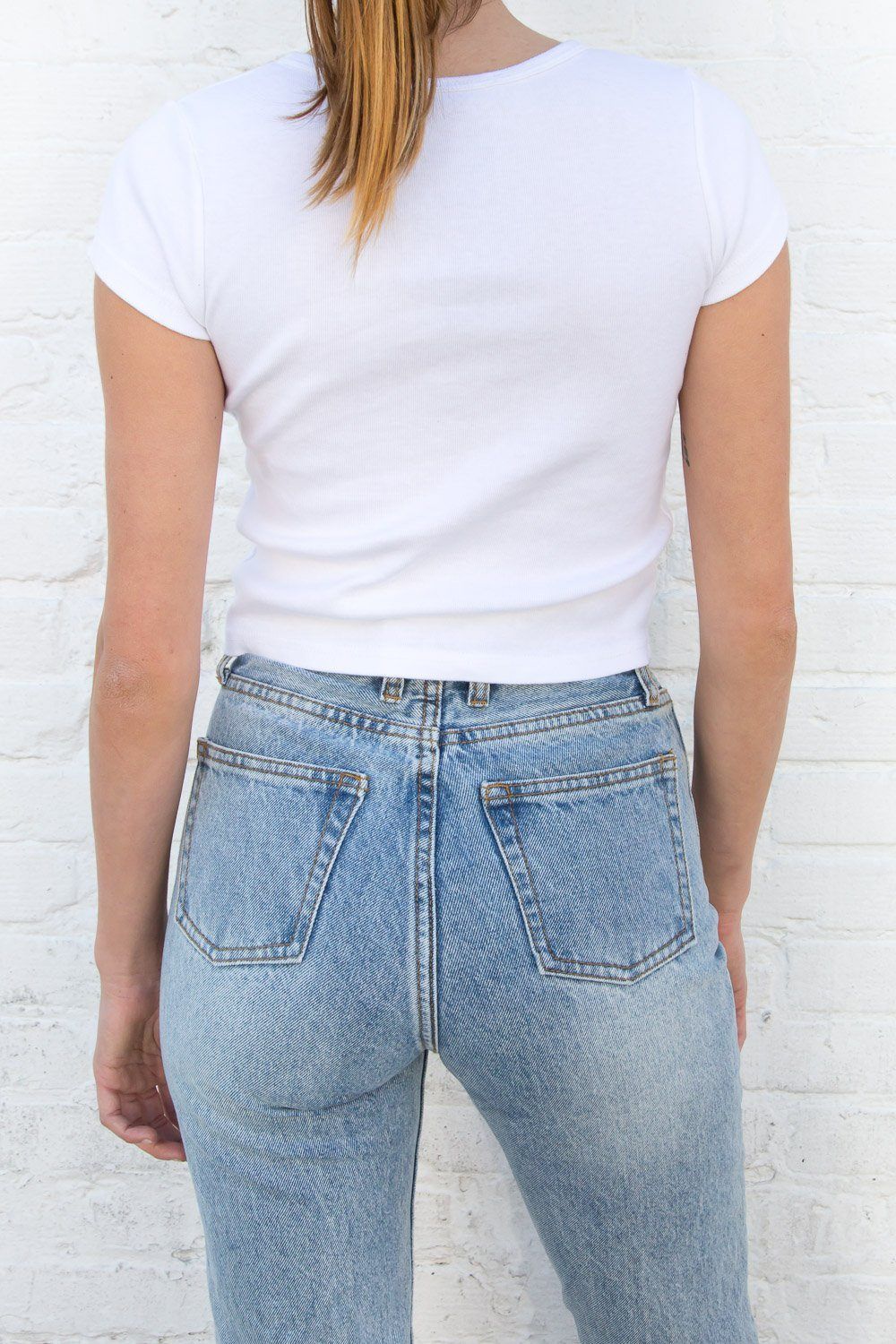 Ashlyn V Notch Top sold by Brandy Melville product image thumbnail 43