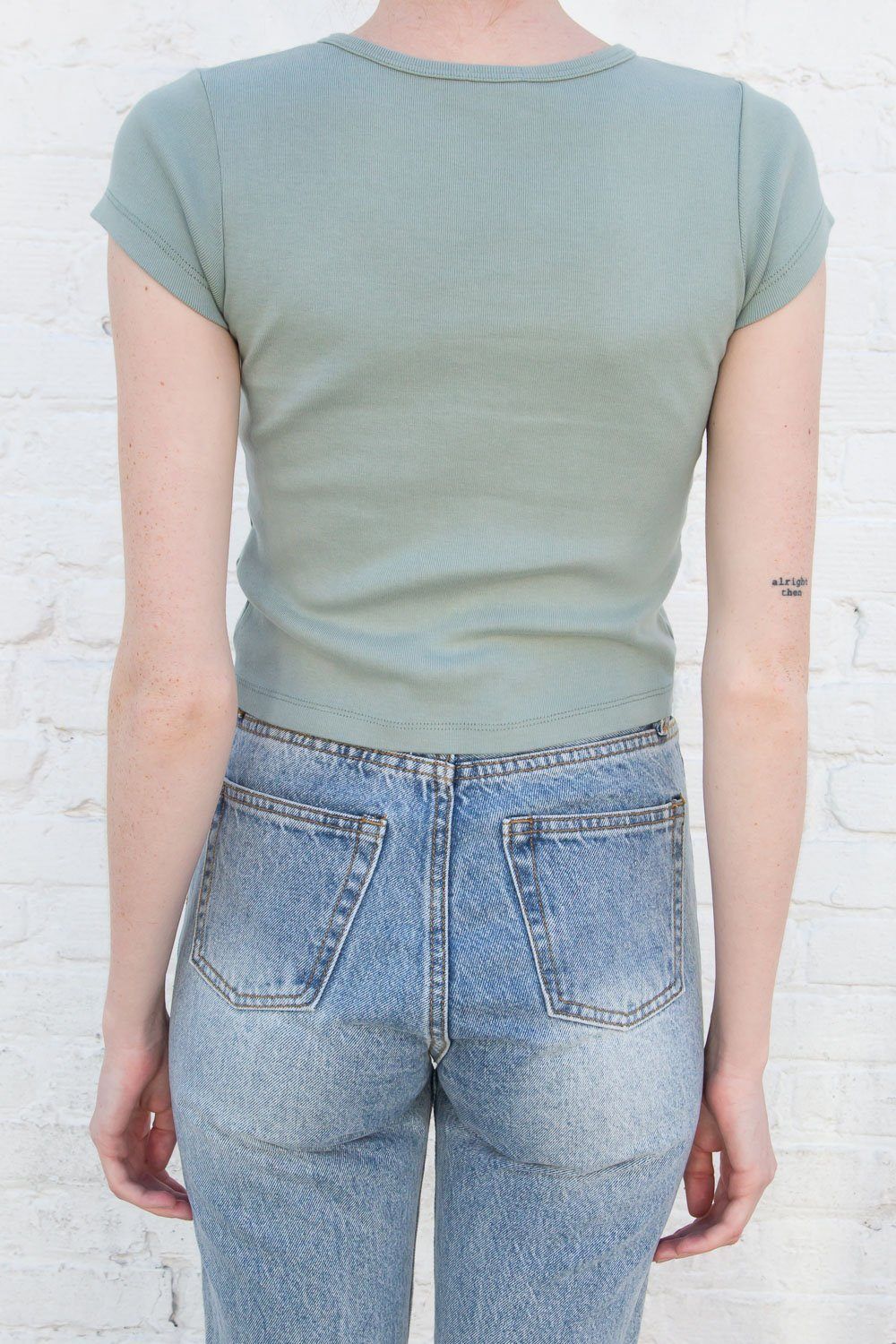 Ashlyn V Notch Top sold by Brandy Melville product image thumbnail 23