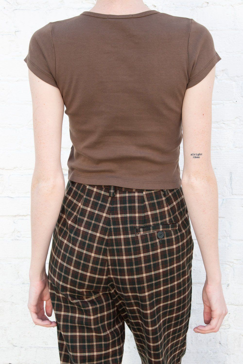 Ashlyn V Notch Top sold by Brandy Melville product image thumbnail 3