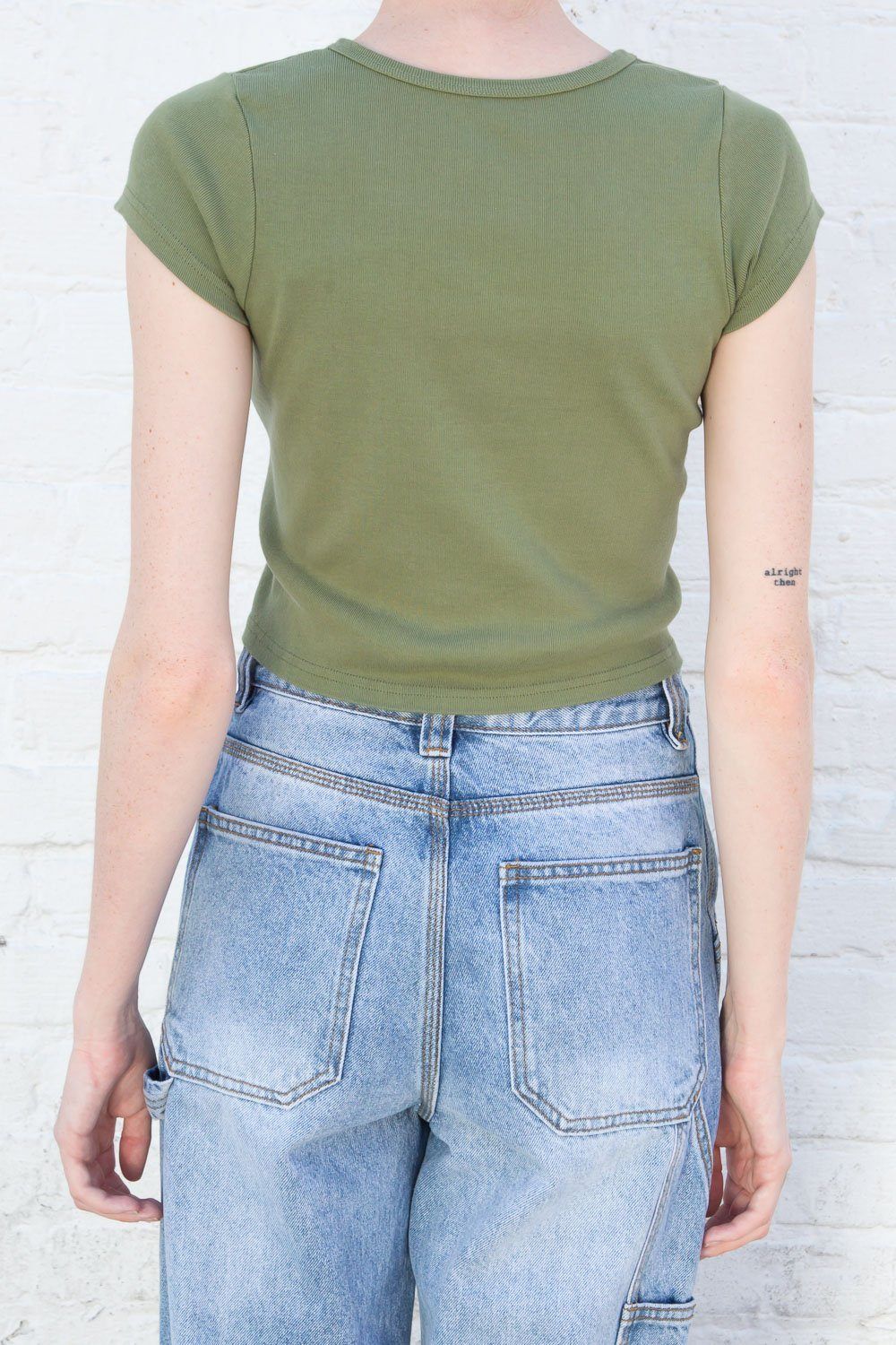 Ashlyn V Notch Top sold by Brandy Melville product image thumbnail 19