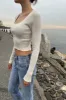 McKenna Ribbed Crop Top sold by Brandy Melville