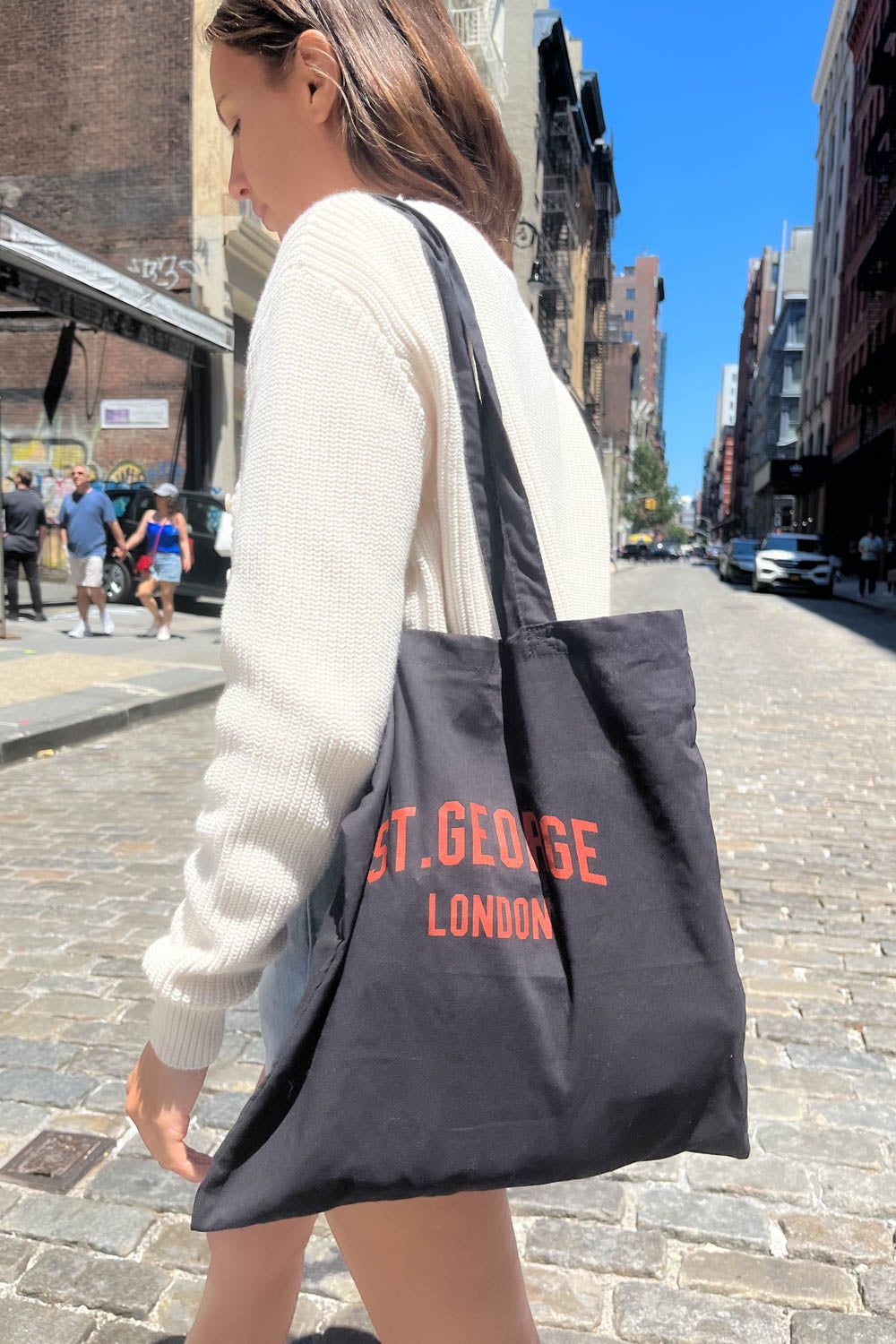 St. George London Tote Bag sold by Brandy Melville product image thumbnail 2