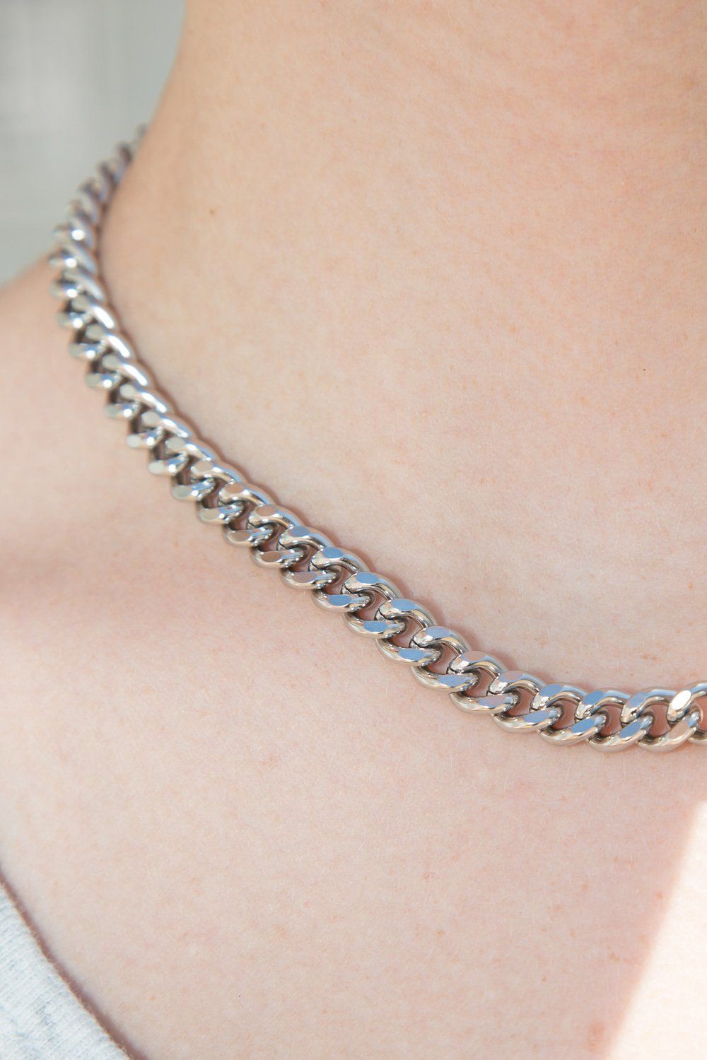 Cuban Link Necklace sold by Brandy Melville product image thumbnail 2