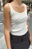 Beyonca Eyelet Tank sold by Brandy Melville