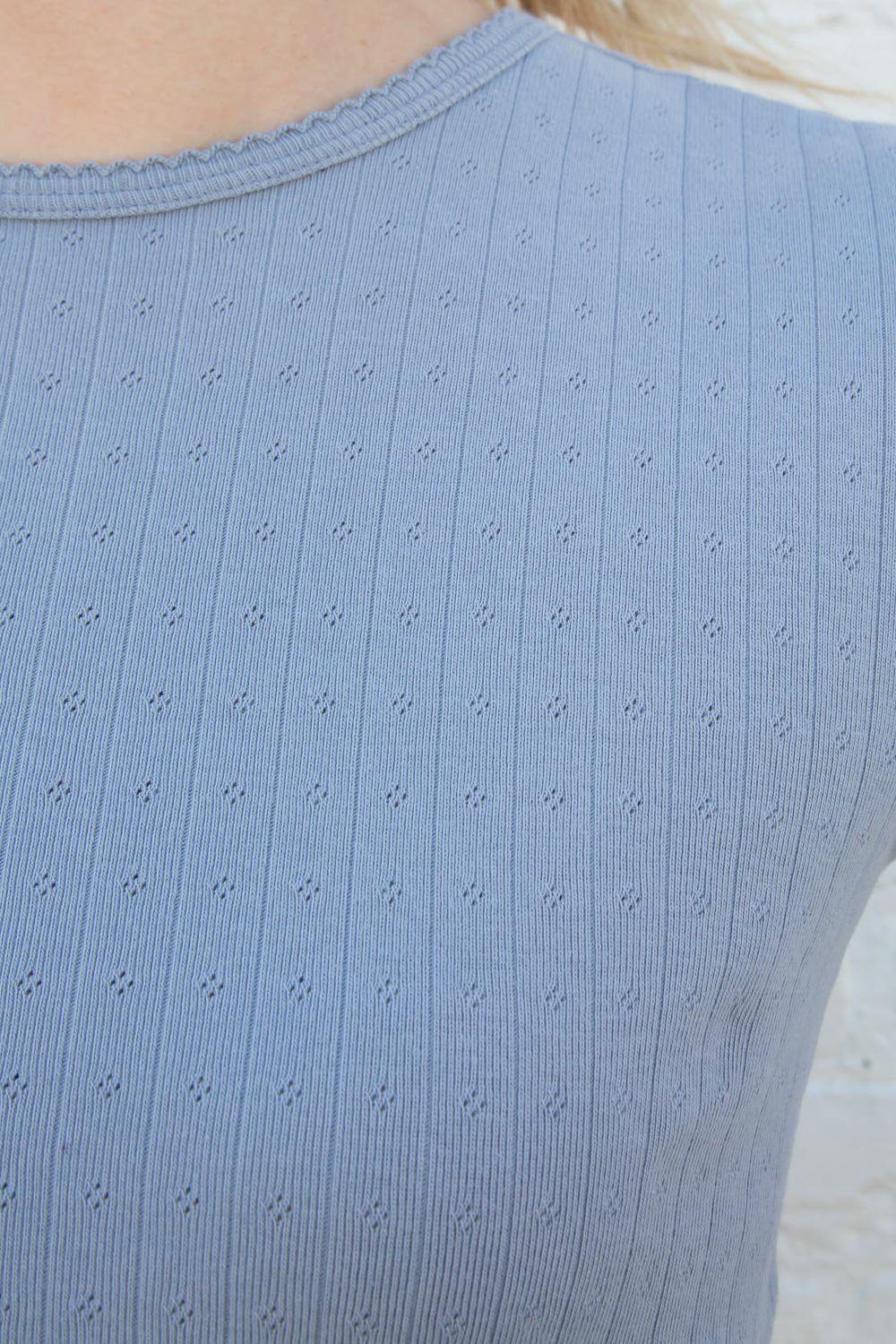 Hailie Eyelet Top sold by Brandy Melville product image thumbnail 4