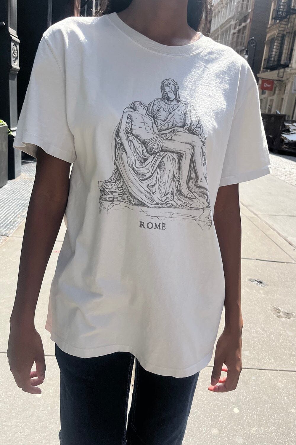 Penelope Mary Jesus Rome Top sold by Brandy Melville product image thumbnail 2