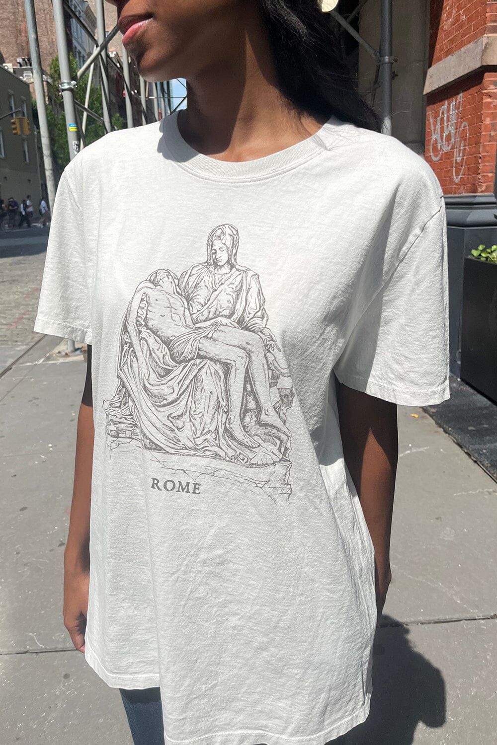 Penelope Mary Jesus Rome Top sold by Brandy Melville product image thumbnail 3