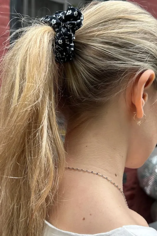 Floral Scrunchie sold by Brandy Melville