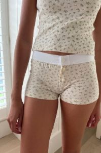 Boy Short Floral Underwear sold by Brandy Melville