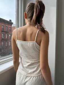Tiffany Cotton Floral Tank sold by Brandy Melville
