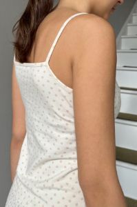Tiffany Cotton Floral Tank sold by Brandy Melville