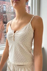 Tiffany Cotton Floral Tank sold by Brandy Melville
