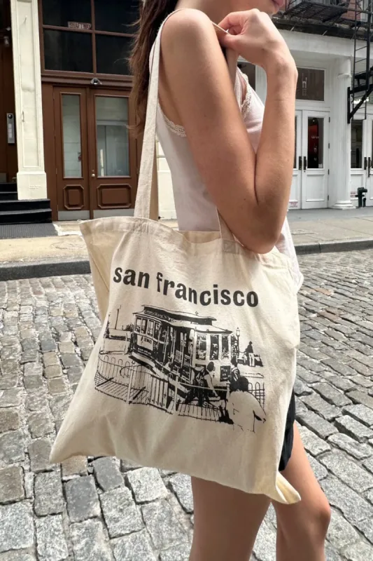 San Francisco Tote Bag sold by Brandy Melville