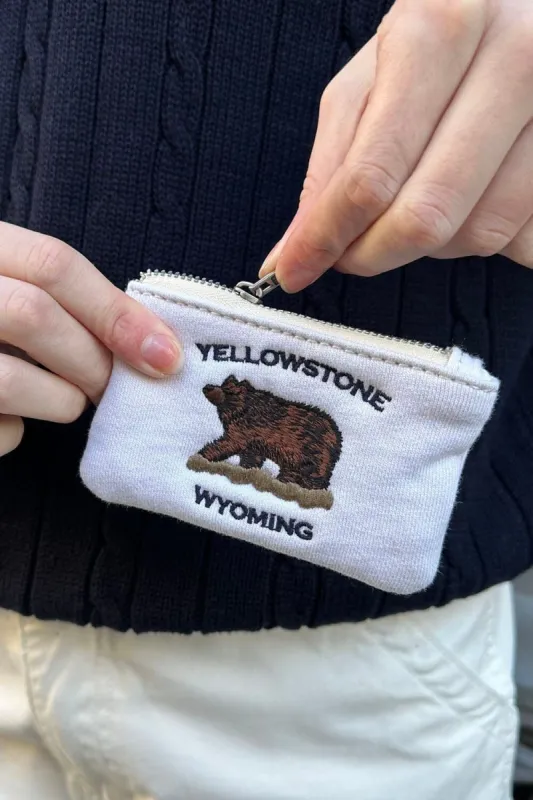 Yellowstone Wyoming Coin Purse sold by Brandy Melville