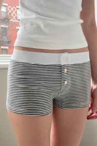 Boy Short Stripe Underwear sold by Brandy Melville