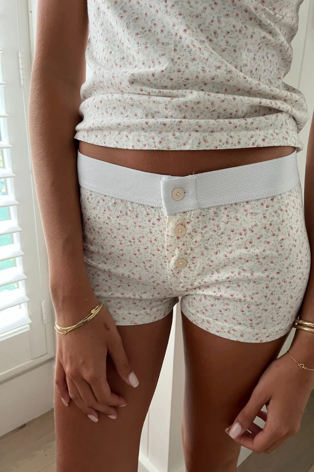 Boy Short Floral Underwear sold by Brandy Melville